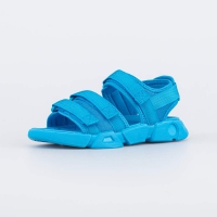 321002-16 голубой туфли пляжные малодетско-дошкольные текстиль