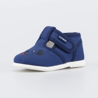 131209-11 синий туфли ясельная, малодетская Текстиль