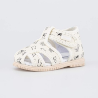 121072-71 бежевый туфли летние ясельная, малодетская Текстиль