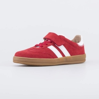 632374-75 красный полуботинки школьная Нат. кожа