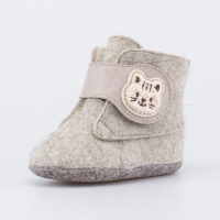 007014-40 бежевый пинетки ясельная Войлок