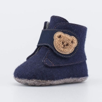 007014-49 синий пинетки ясельная Войлок