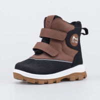 154021-51 кор-чер ботинки ясельная, малодетская Комбинирован.