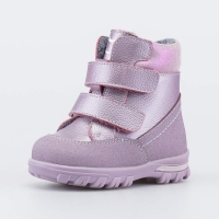 152362-54 сиреневый ботинки ясельная, малодетская Нат. кожа